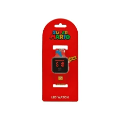 Super Mario Reloj Led