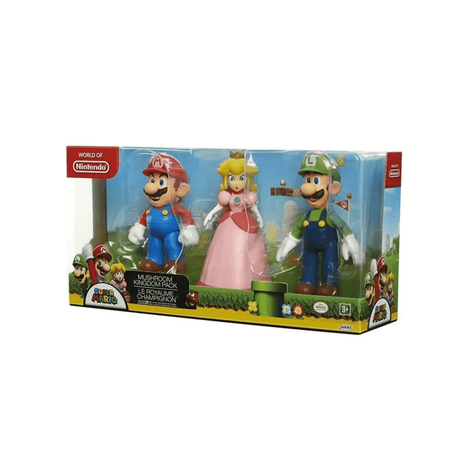 Super Mario Set 3 Figuras Reino Champiñon