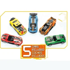 Super mega parking 5 Plantas con Pistas y 5 Coches