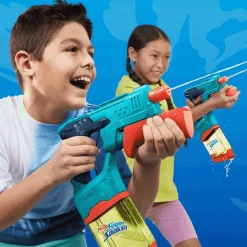 Super Soaker Dunk Fill Doble | Pack 2 Pistolas de Agua con Llenado Rápido | Desde 6 Años | Hasbro