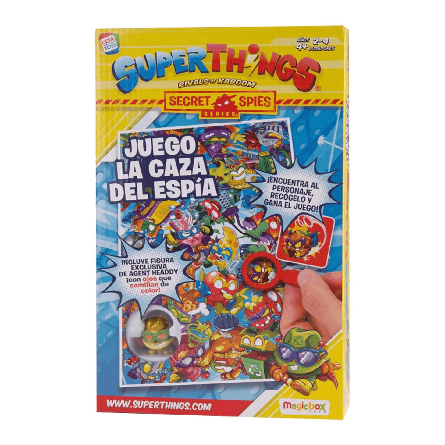 Superthings Juego de Mesa Caza de Espias