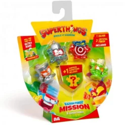 SuperThings Kazoom Power Mission Pack 5 Figuras