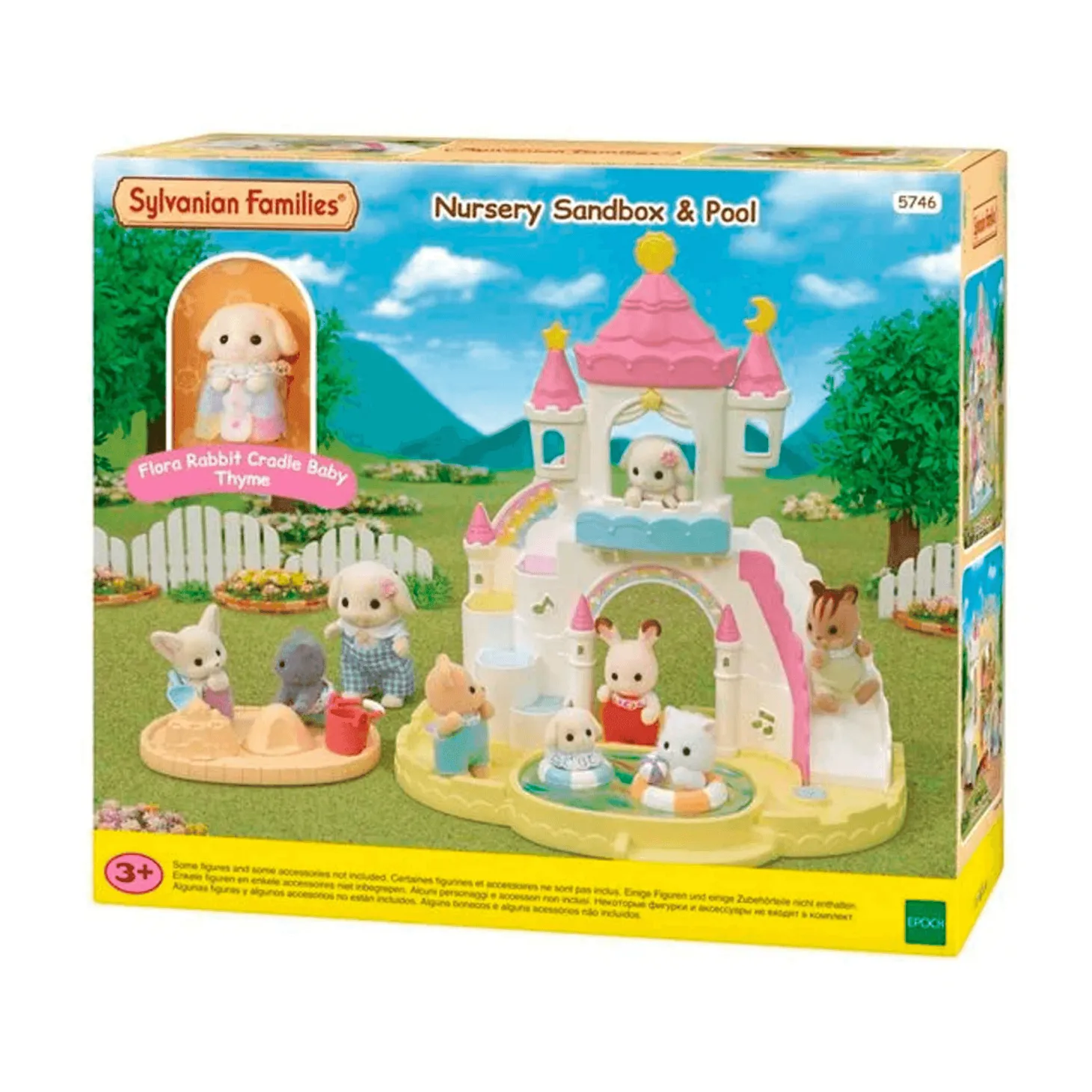 Sylvanian Families Caja de arena y piscina
