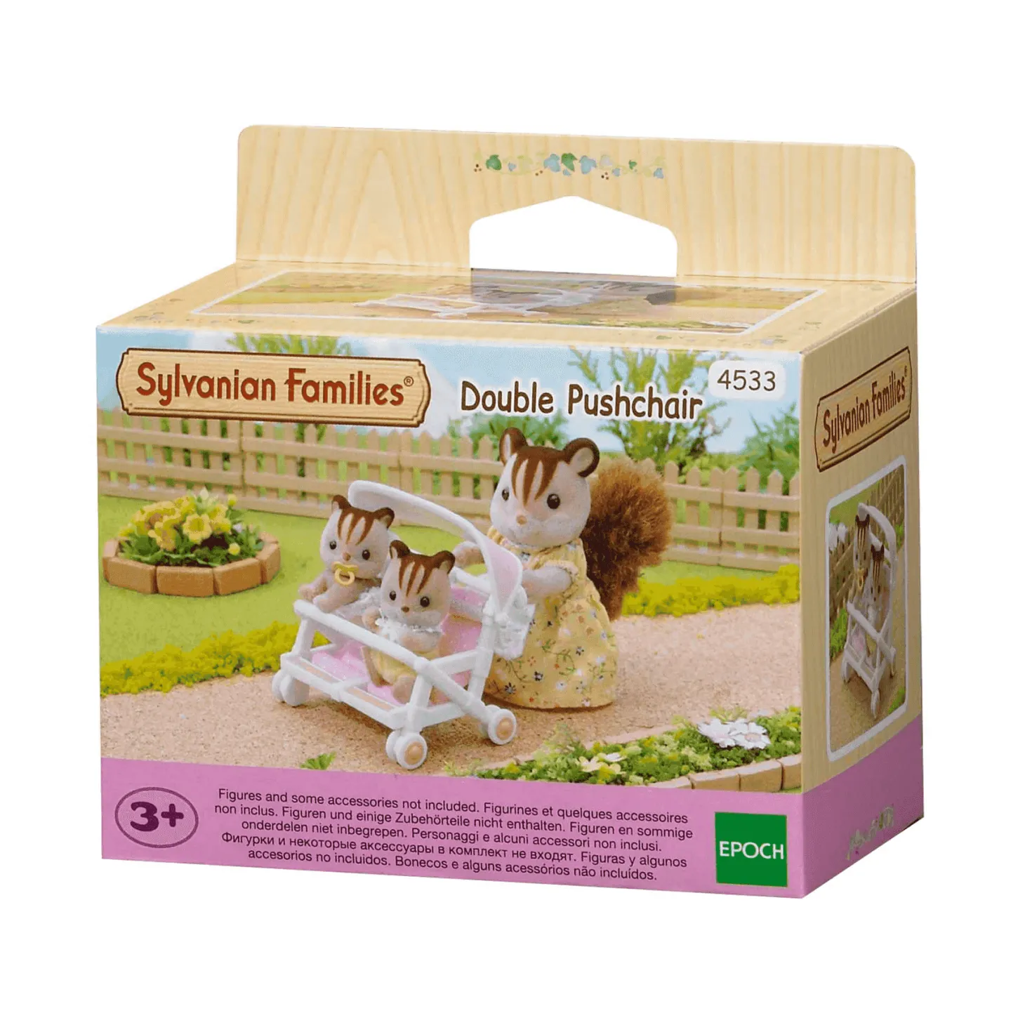 Sylvanian Families Carrito Doble De Bebes