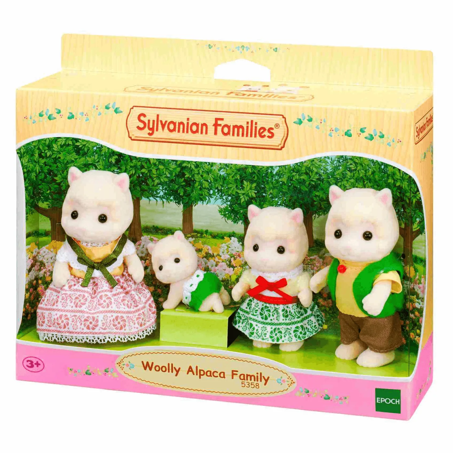 Sylvanian Families Familia Alpaca