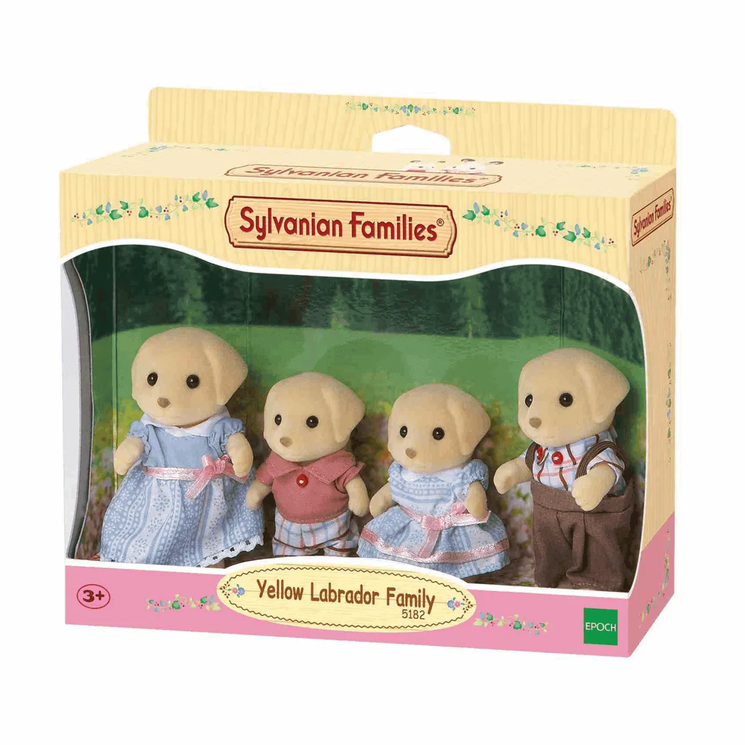 Sylvanian Families Familia Perro Labrador