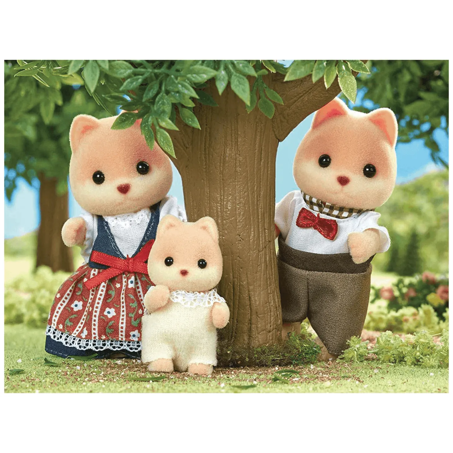 Sylvanian Families Familia Perro Caramelo