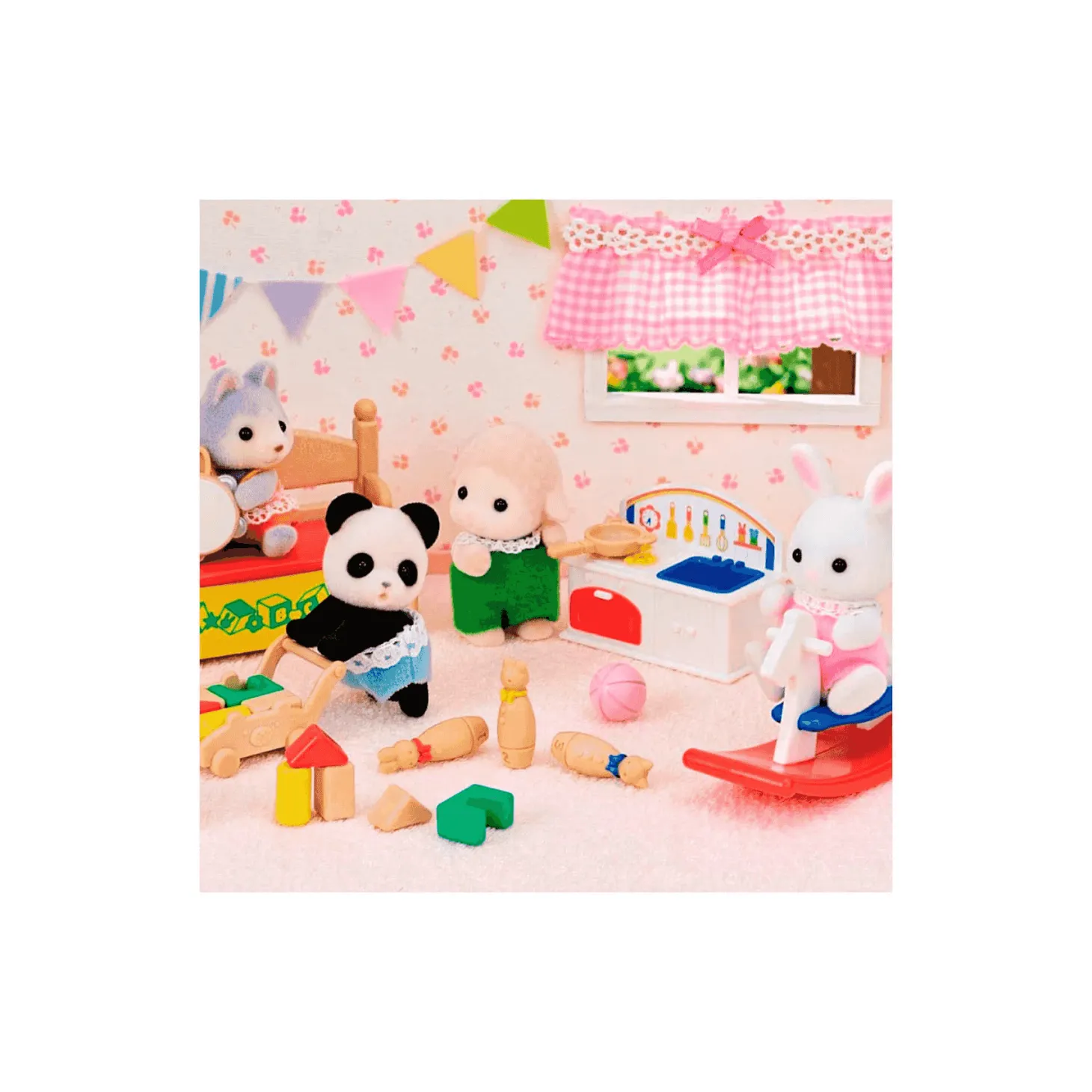 Sylvanian Families Habitación De Juego De Los Bebés
