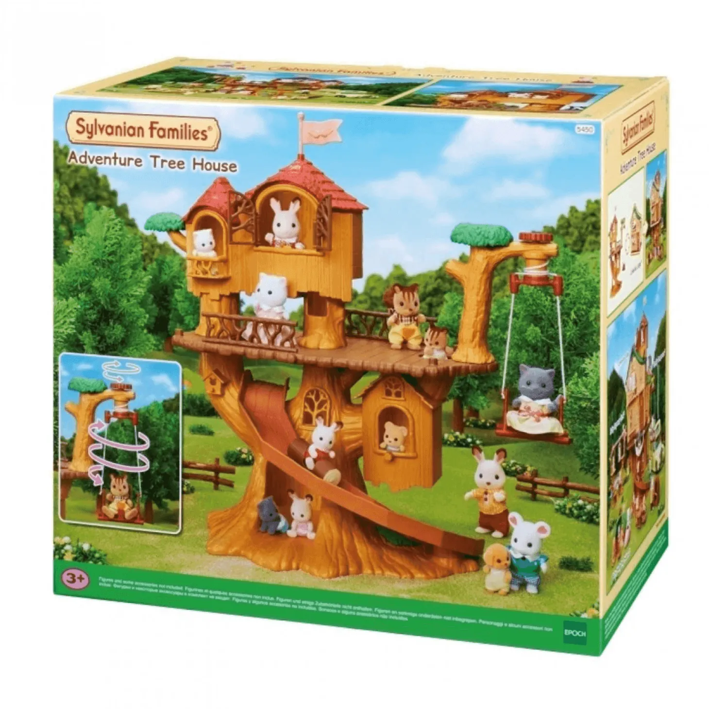 Sylvanian Families La Casa del Árbol de Las Aventuras