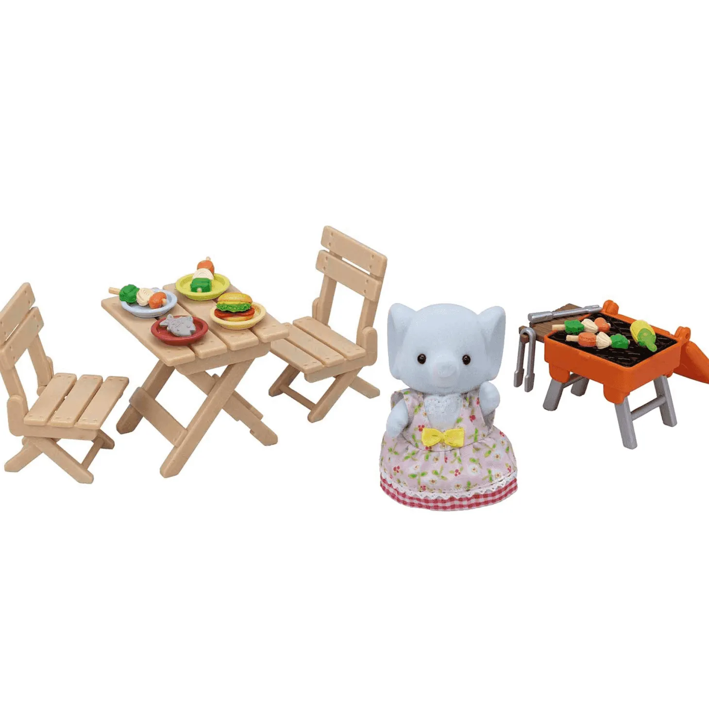 Sylvanian Families Set Barbacoa De Miriam Elefante