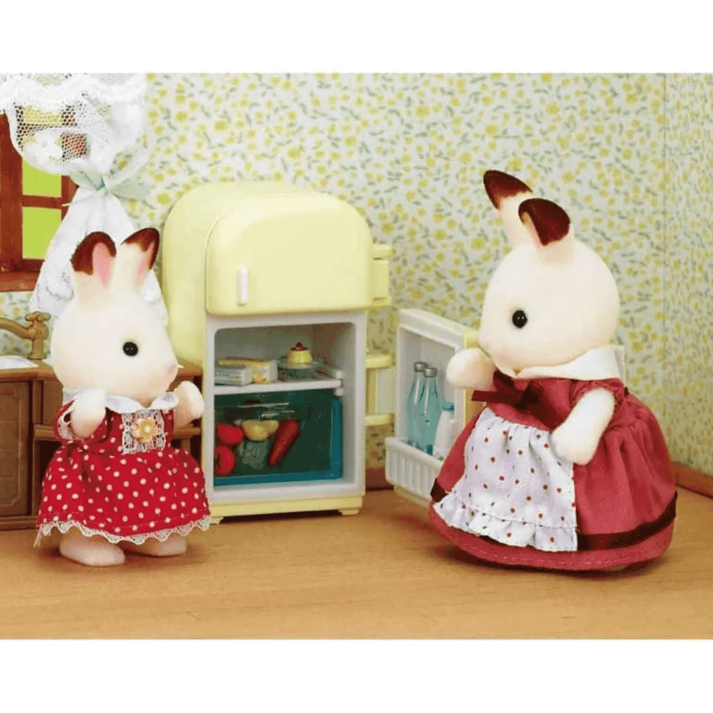 Sylvanian Families Set de Nevera Teri Conejo Chocolate
