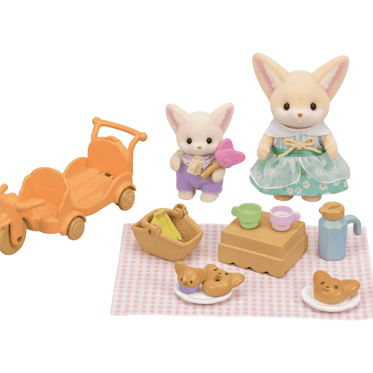 Sylvanian Families Set de Picnic Hermanos Zorro del Desierto