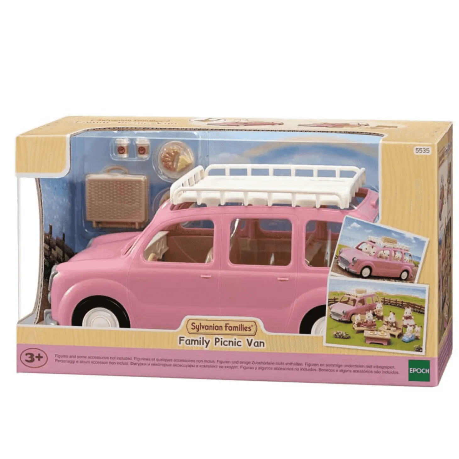 Sylvanian Families Vehículo Monovolumen de Picnic