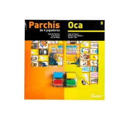 Tablero parchís y oca 40x40