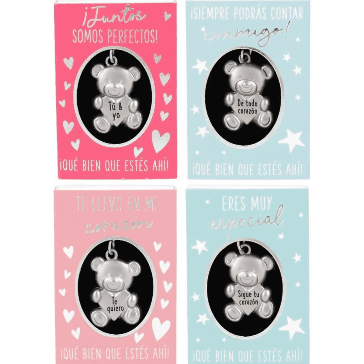 TOP Model Colgante Osito en Cajita