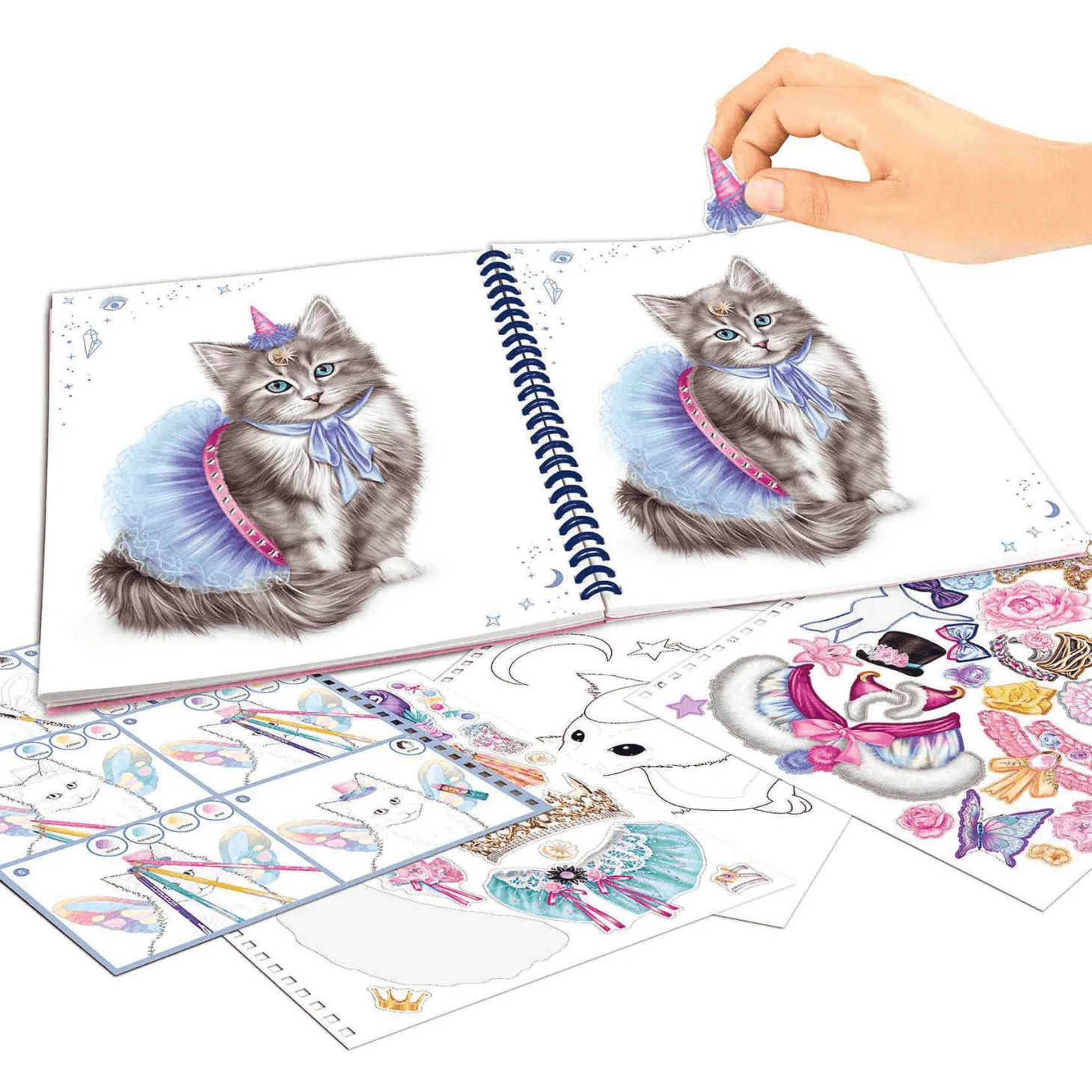 TOP Model libro de colorear Moonlight