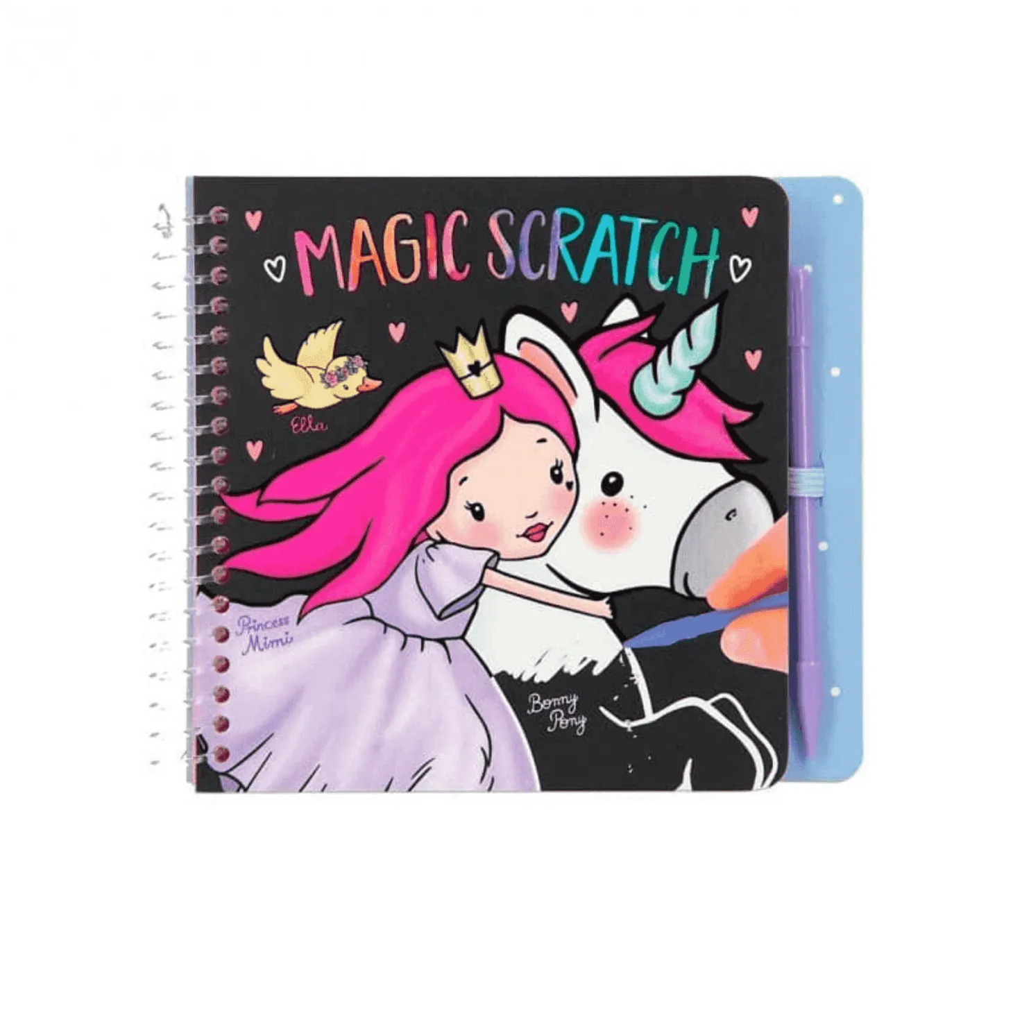 TOP Model Libro Princess Mimi Mini Magic Scratch Book
