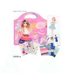 TOPModel cuaderno collage Dress me up