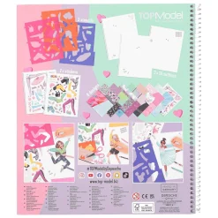 TOPModel Cuaderno Para Colorear Dance