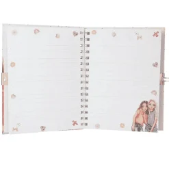 TOPModel diario con candado y pulsera