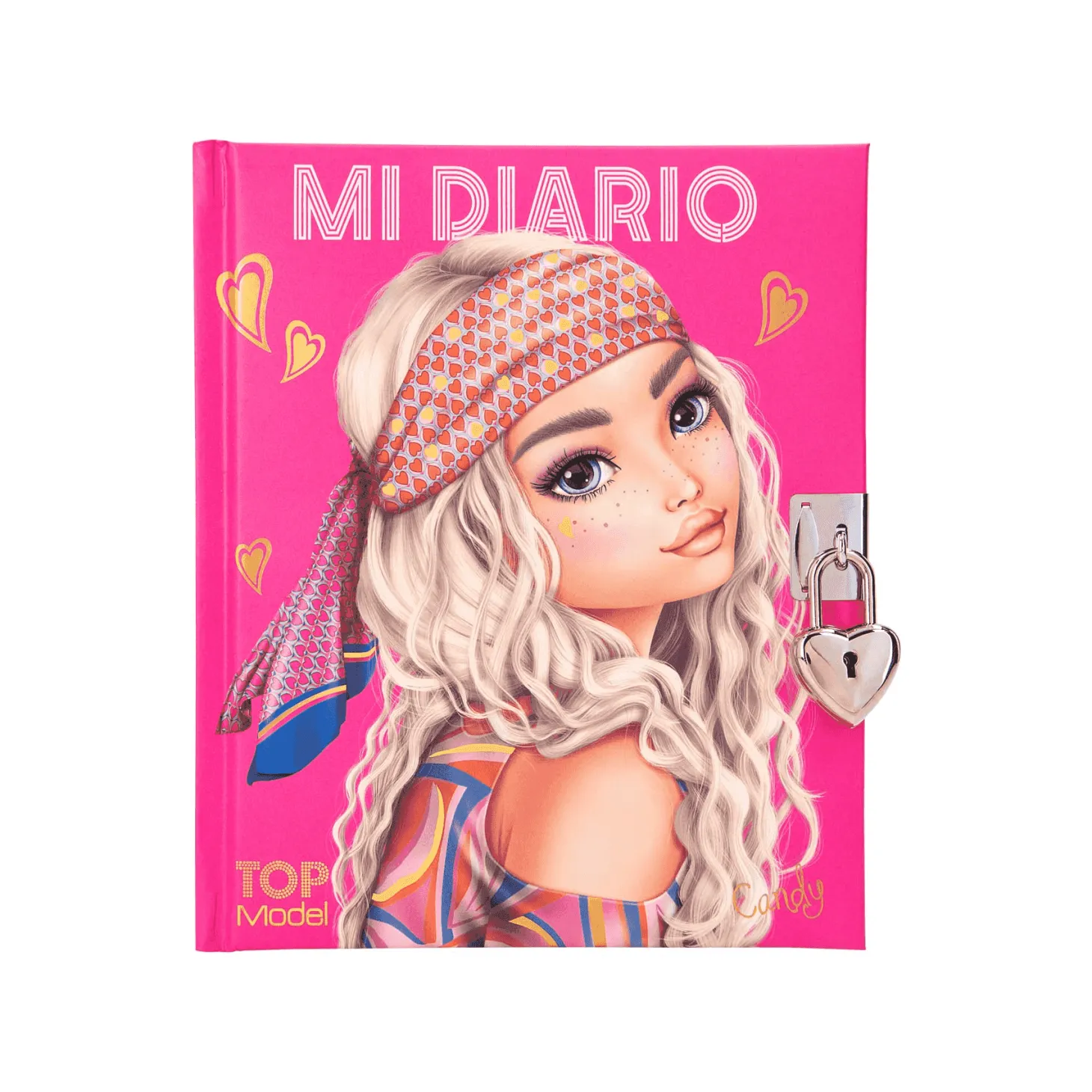 TOPModel Diario con Candado Seventies