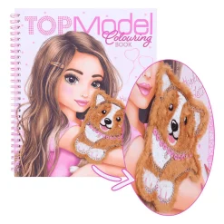 TOPModel Libro Colorear Perrito Corgi