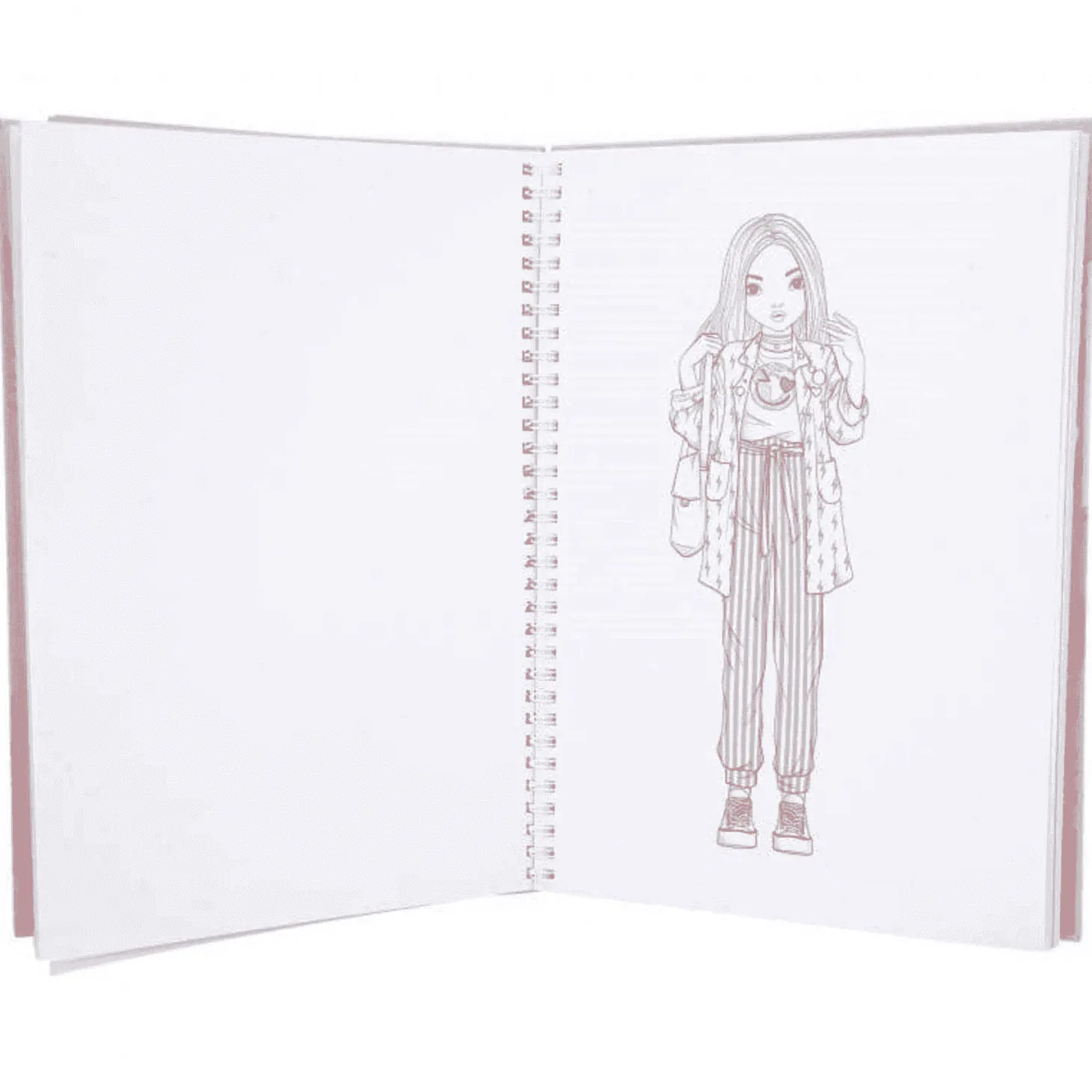 TOPModel Libro de Colorear con Set de Colores