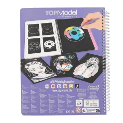 TOPModel magic-scratch book