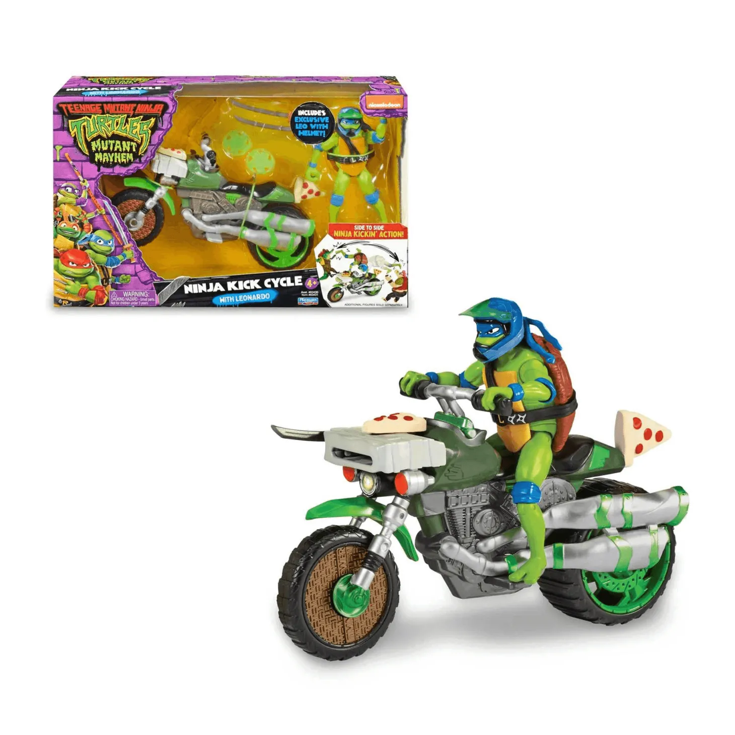 Tortugas Ninja Vehículo con Figura