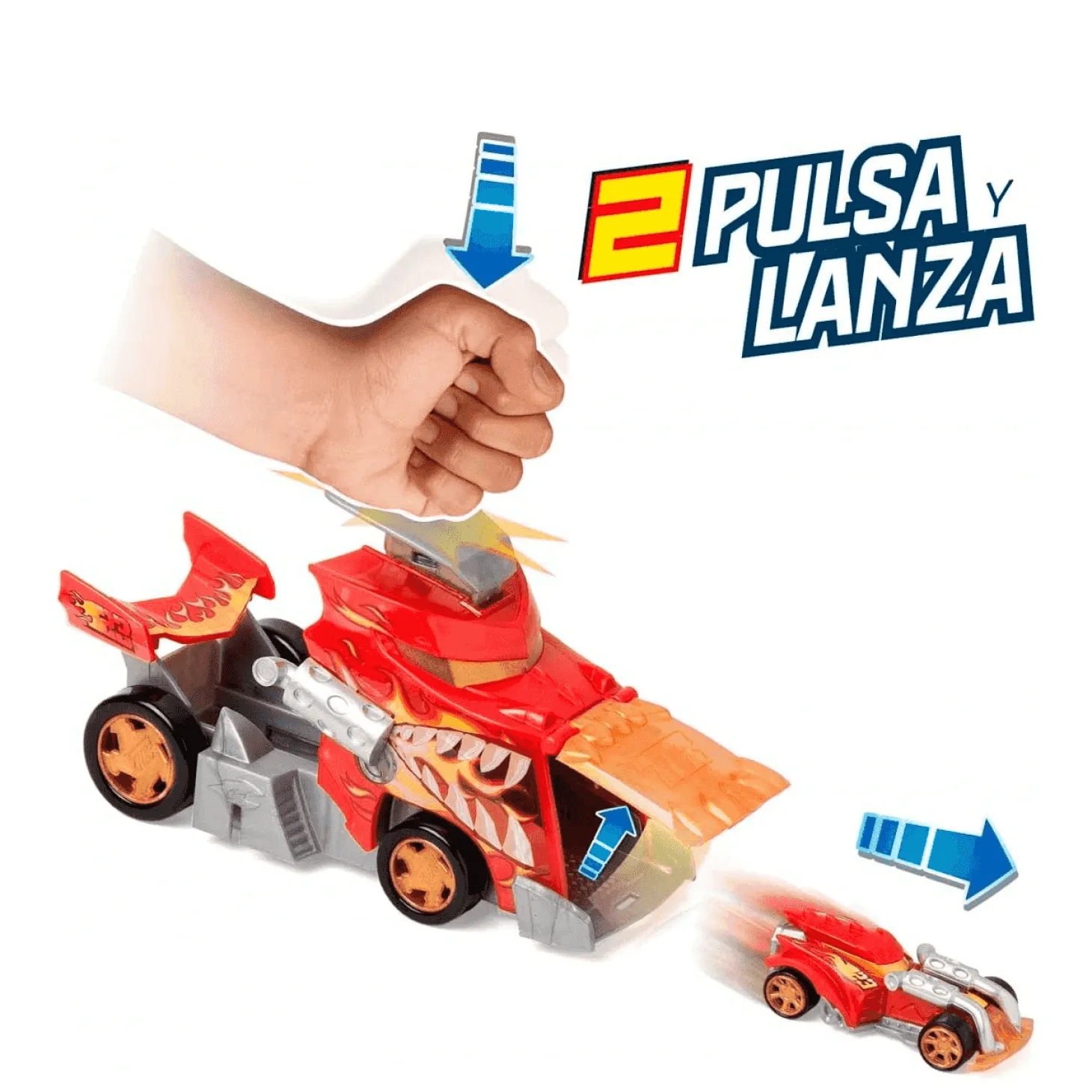 T-Racers Fire Launcher Truck Mix N Race