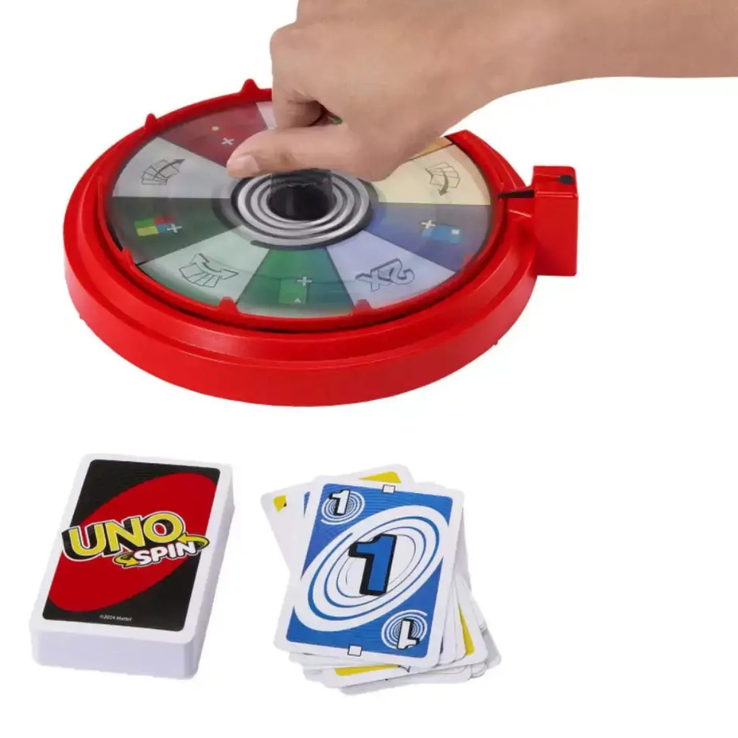 UNO Spin – Juego de cartas con ruleta y nuevas acciones para girar la partida