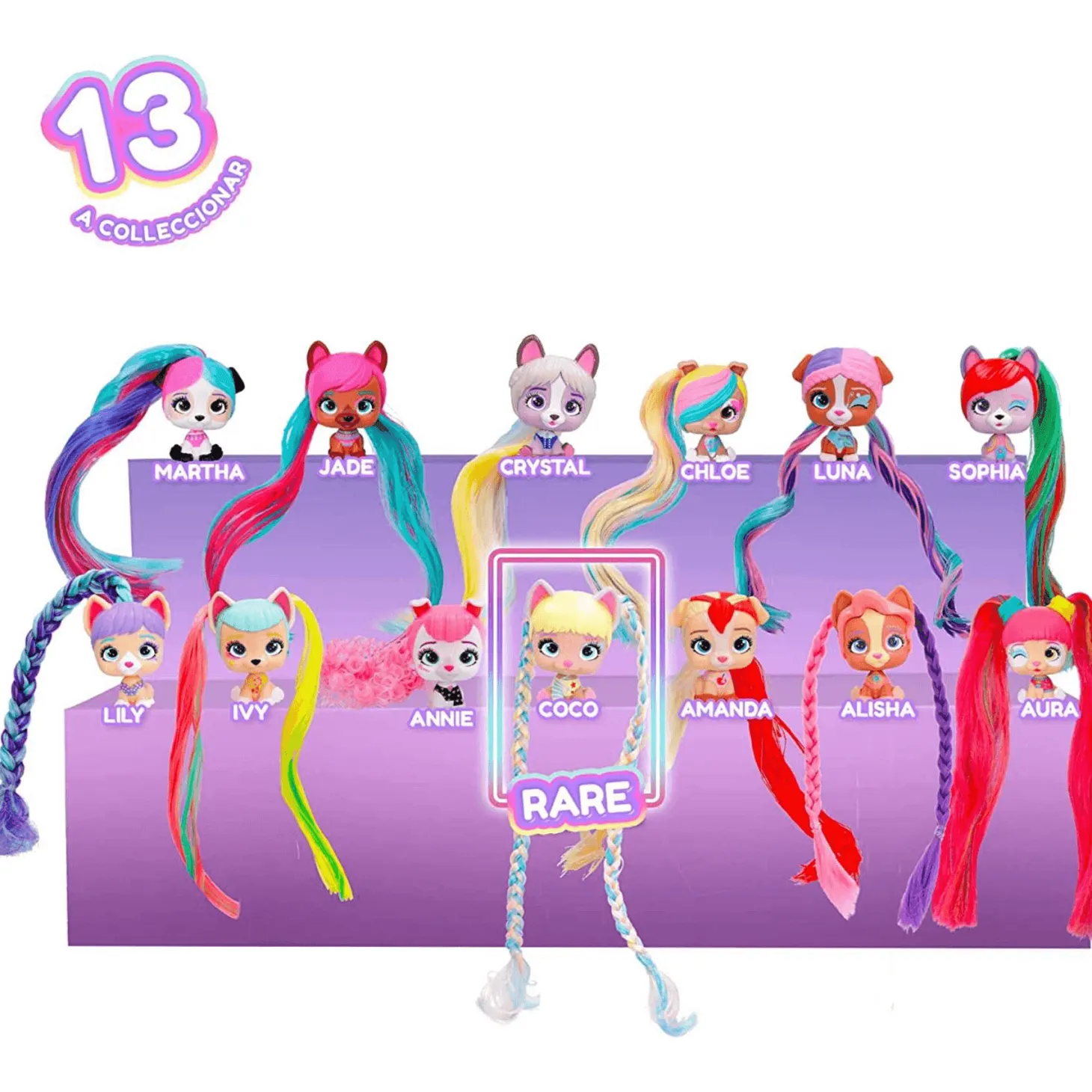 Vip Pets Mini Fans Glam Gems S4 Modelo Sorpresa