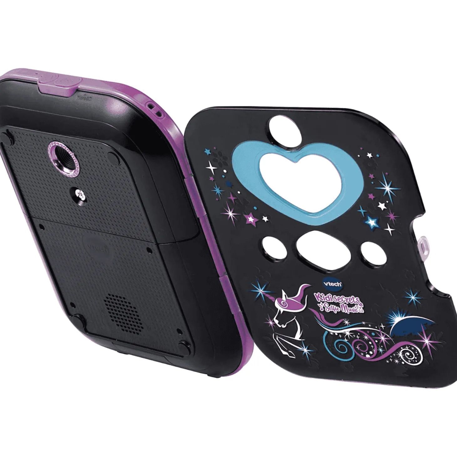 VTech KidiSecrets Selfie Music 2.0 Diario Secreto Electrónico Negro