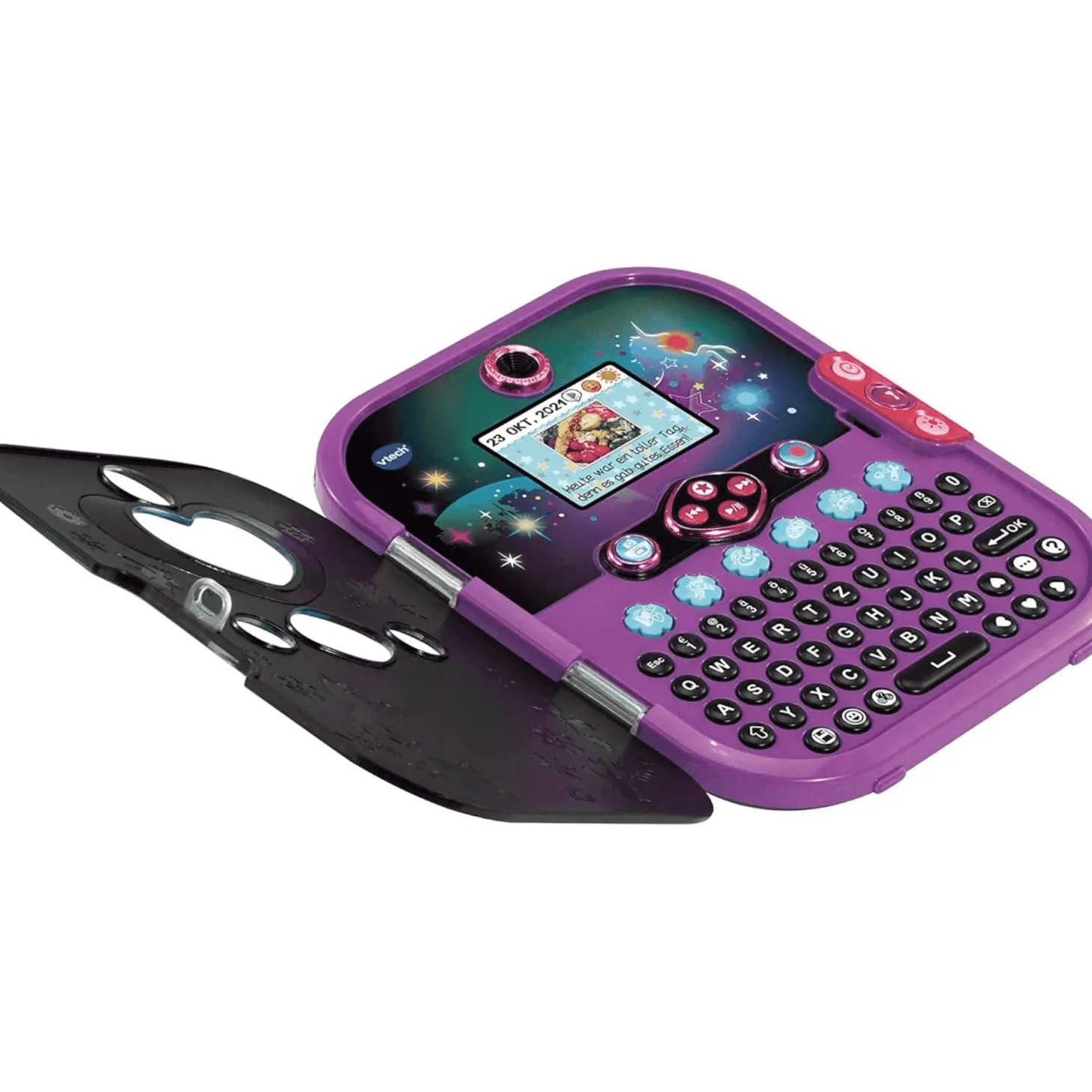 VTech KidiSecrets Selfie Music 2.0 Diario Secreto Electrónico Negro