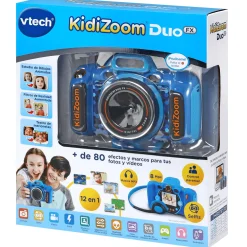 VTech Kidizoom Duo FX azul Cámara fotos infantil 12 en 1