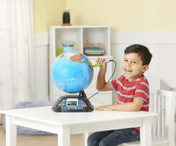 VTech Leapfrog Globo terráqueo multimedia Pantalla HD y +600 vídeos BBC