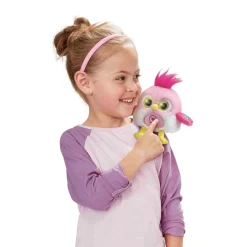 VTech LoLibirds Lolito Pinky, Pajarito interactivo de peluche, Repiten lo que dices, cantan y trinan
