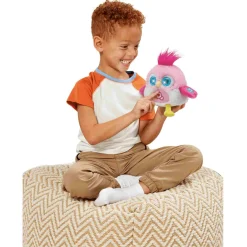 VTech LoLibirds Lolito Pinky, Pajarito interactivo de peluche, Repiten lo que dices, cantan y trinan