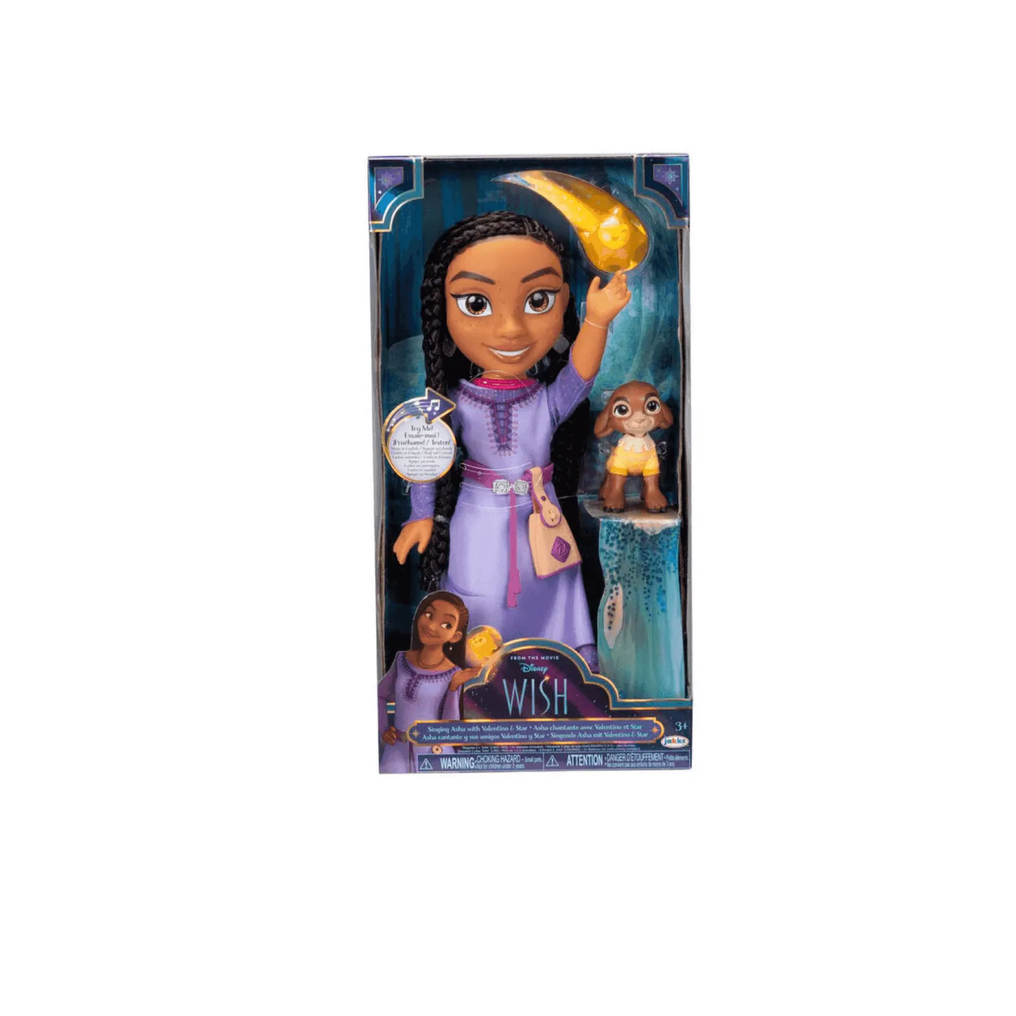 Wish Disney Muñeca Asha Musical 38 cm