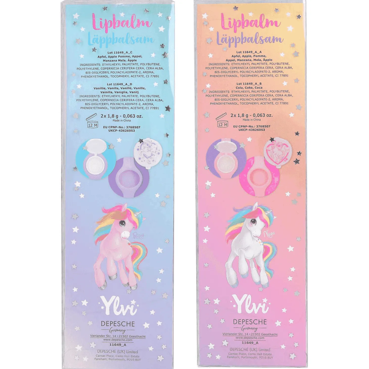 Ylvi Pulsera Balsamo Labial Diferentes Modelos